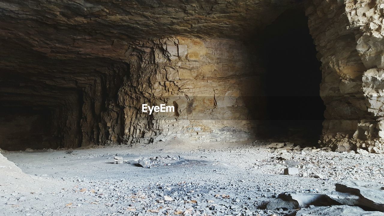 Entrance of cave