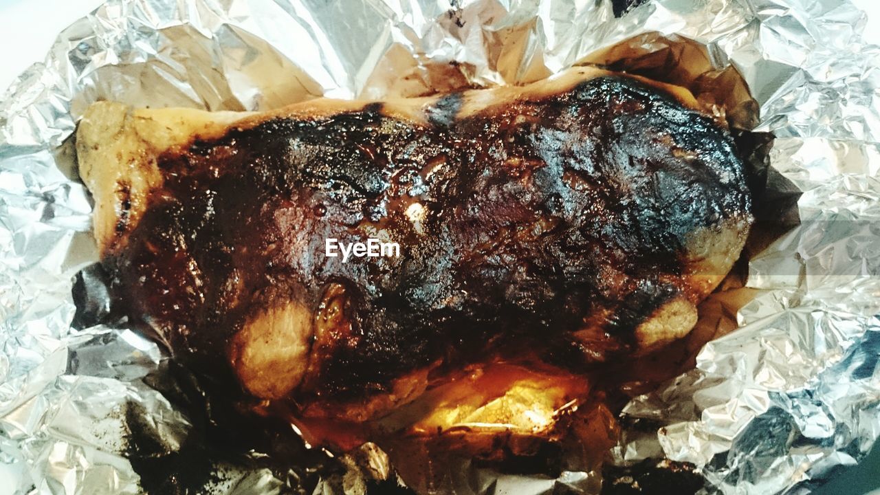 Close-up of barbecue pork