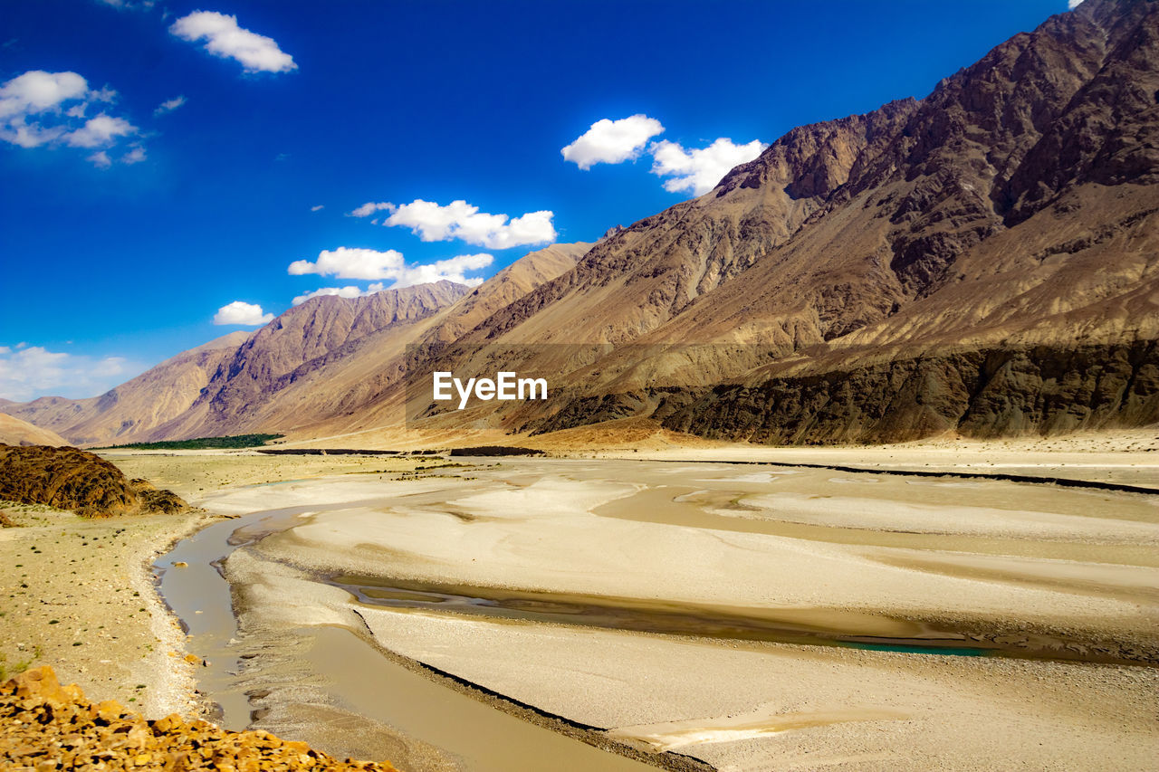 SCENIC VIEW OF SNOWCAPPED MOUNTAIN AGAINST SKY