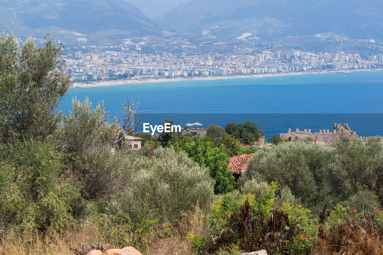 Scenic view of calm sea