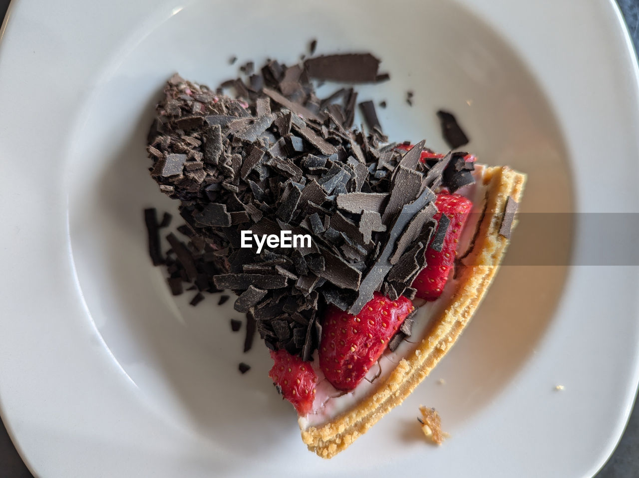 food, food and drink, plate, breakfast, meal, dessert, dish, produce, healthy eating, indoors, freshness, high angle view, no people, fruit, sweet food, close-up, directly above, still life