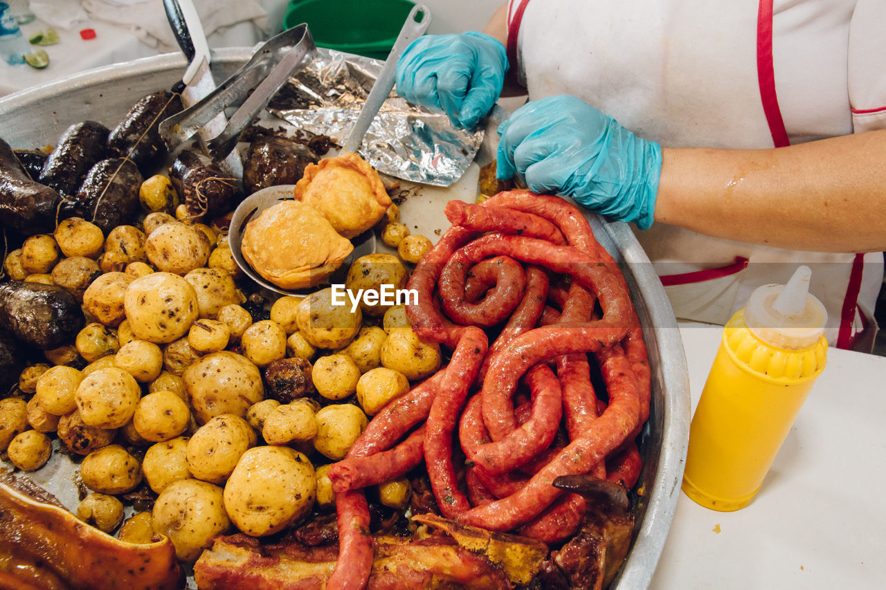 Close-up of food