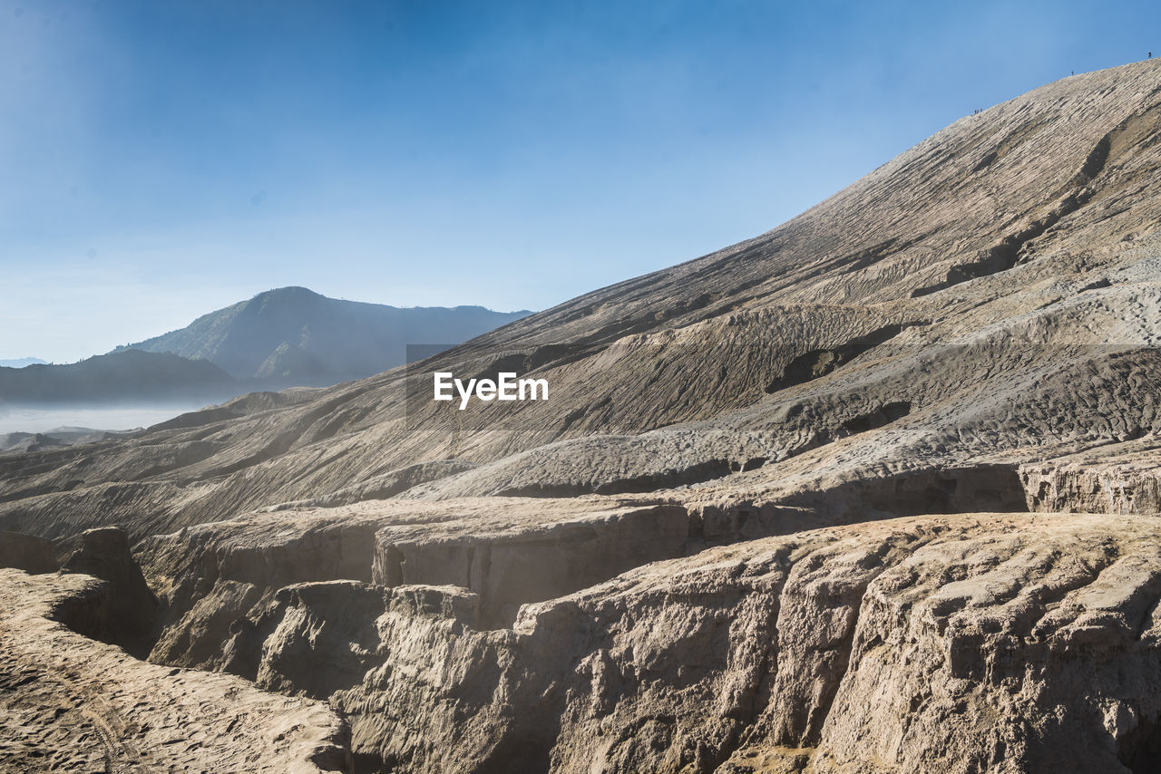 View of bromo mountain in indonesia