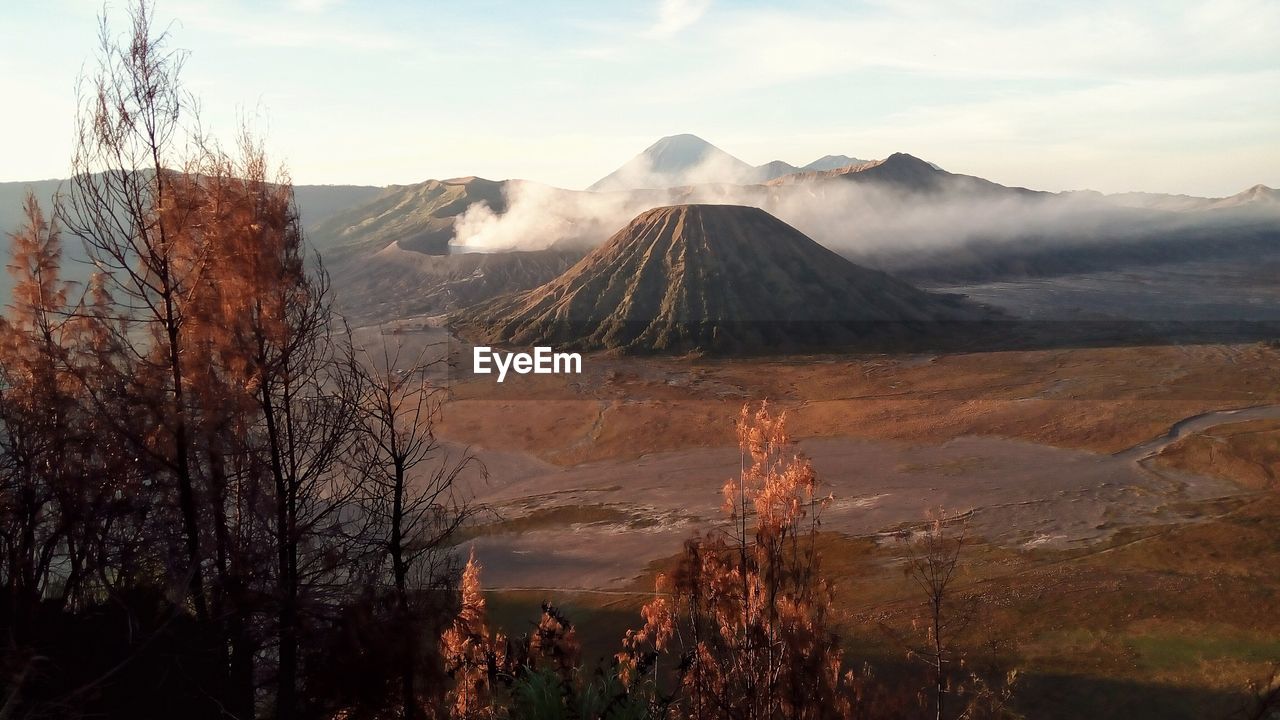 Panoramic view of landscape against sky