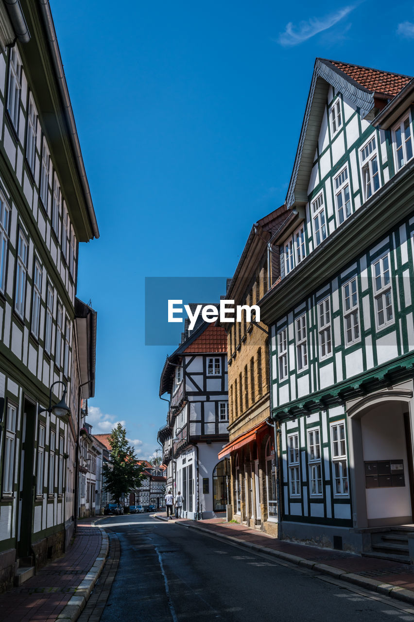 The ancient town goslar, niedersachsen, germany