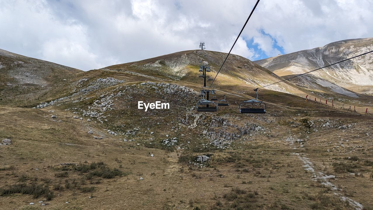 low angle view of mountain against sky