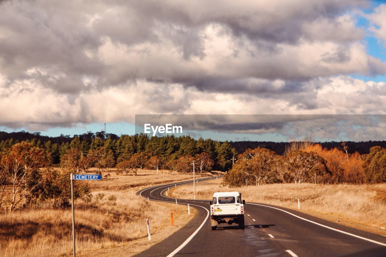 ROAD PASSING THROUGH HIGHWAY