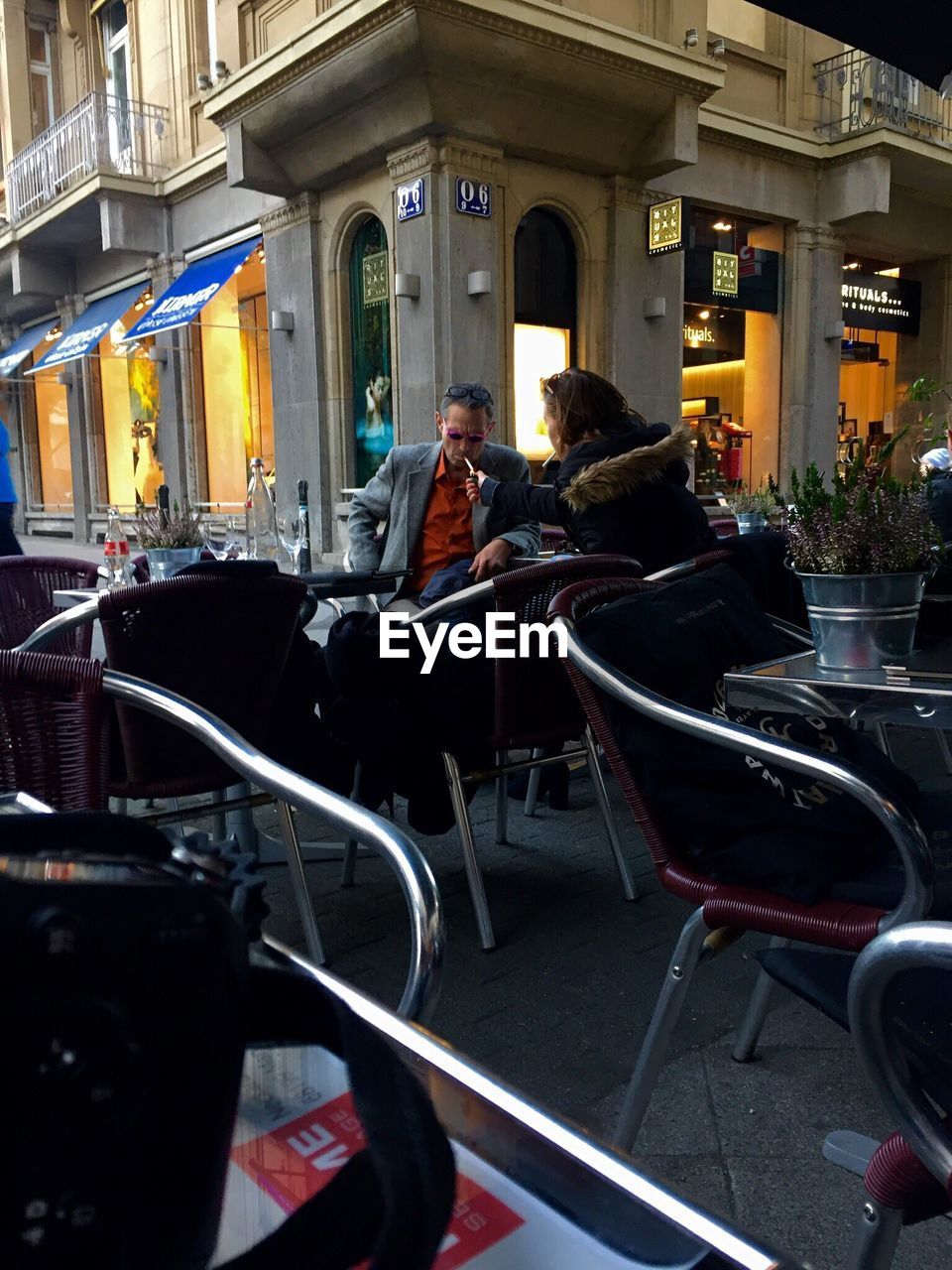 VIEW OF PEOPLE IN BUS