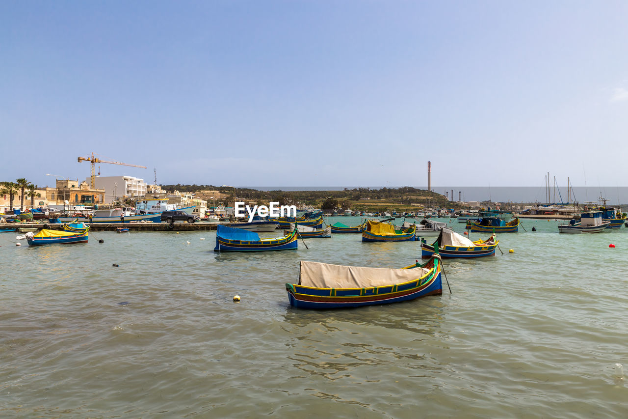 BOATS IN MARINA