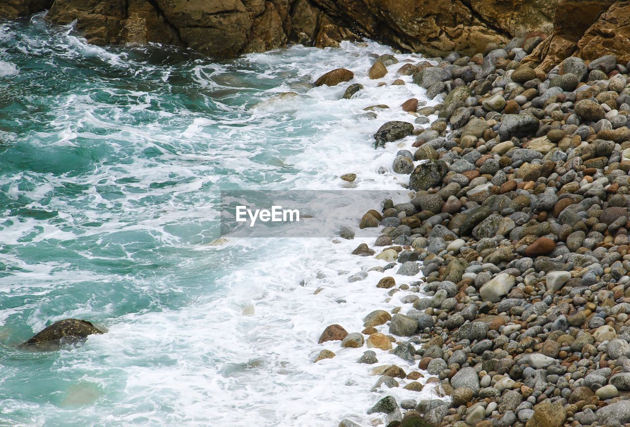 VIEW OF SEA WAVES