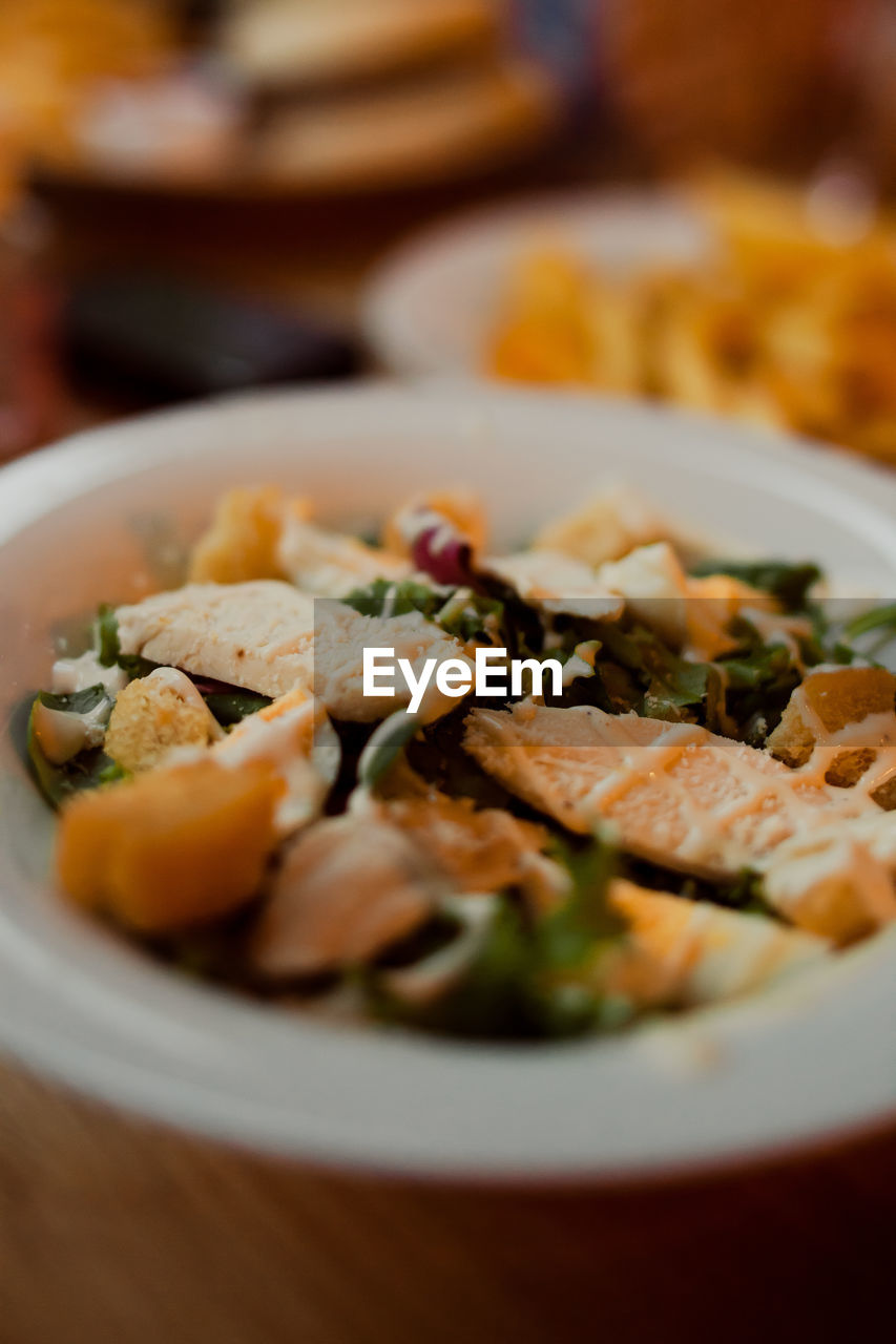 Salad with chicken