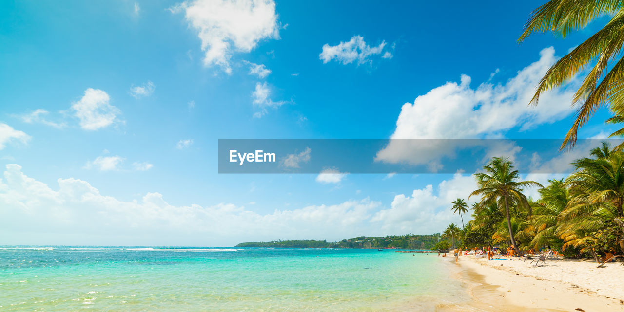 PANORAMIC VIEW OF SEA AGAINST SKY