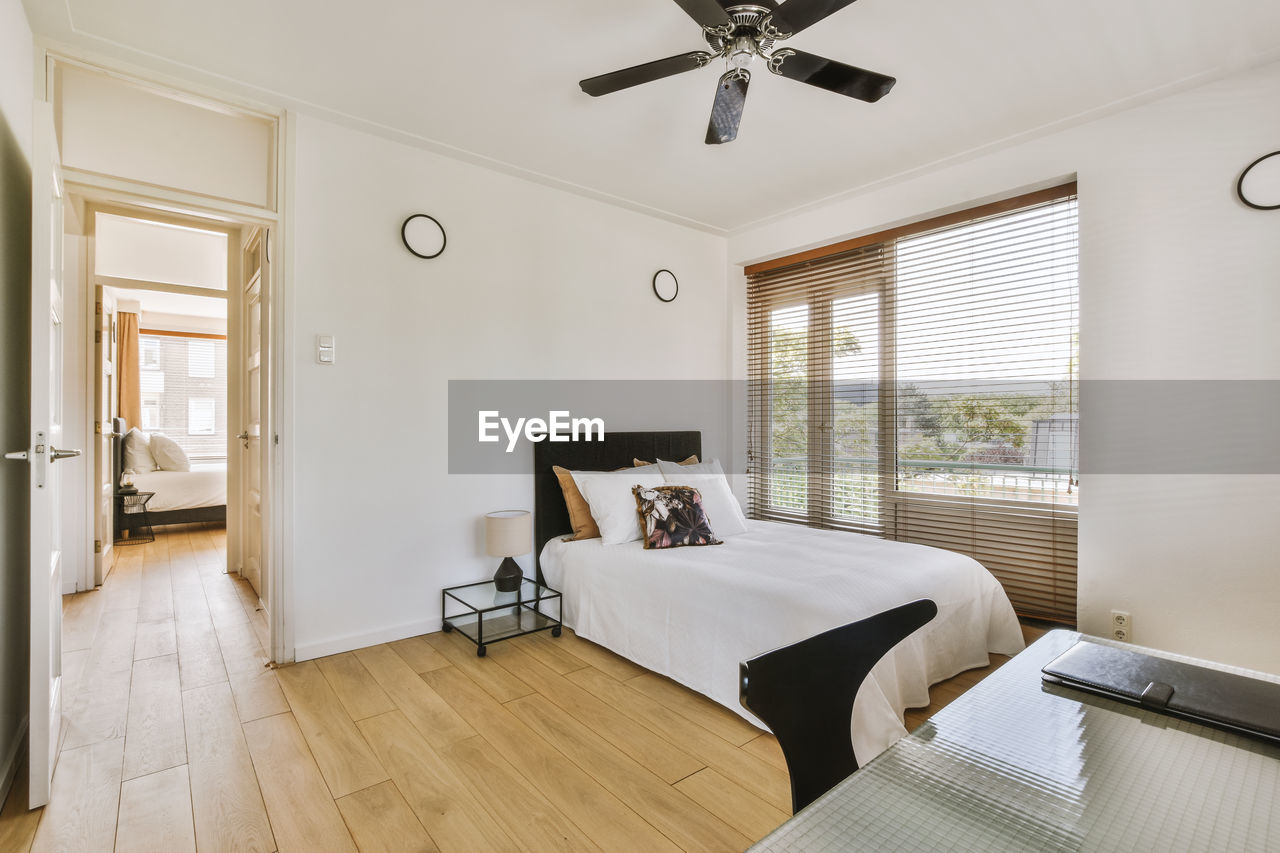 interior of bedroom at home