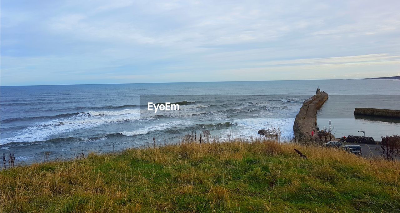 SCENIC VIEW OF BEACH AGAINST SEA