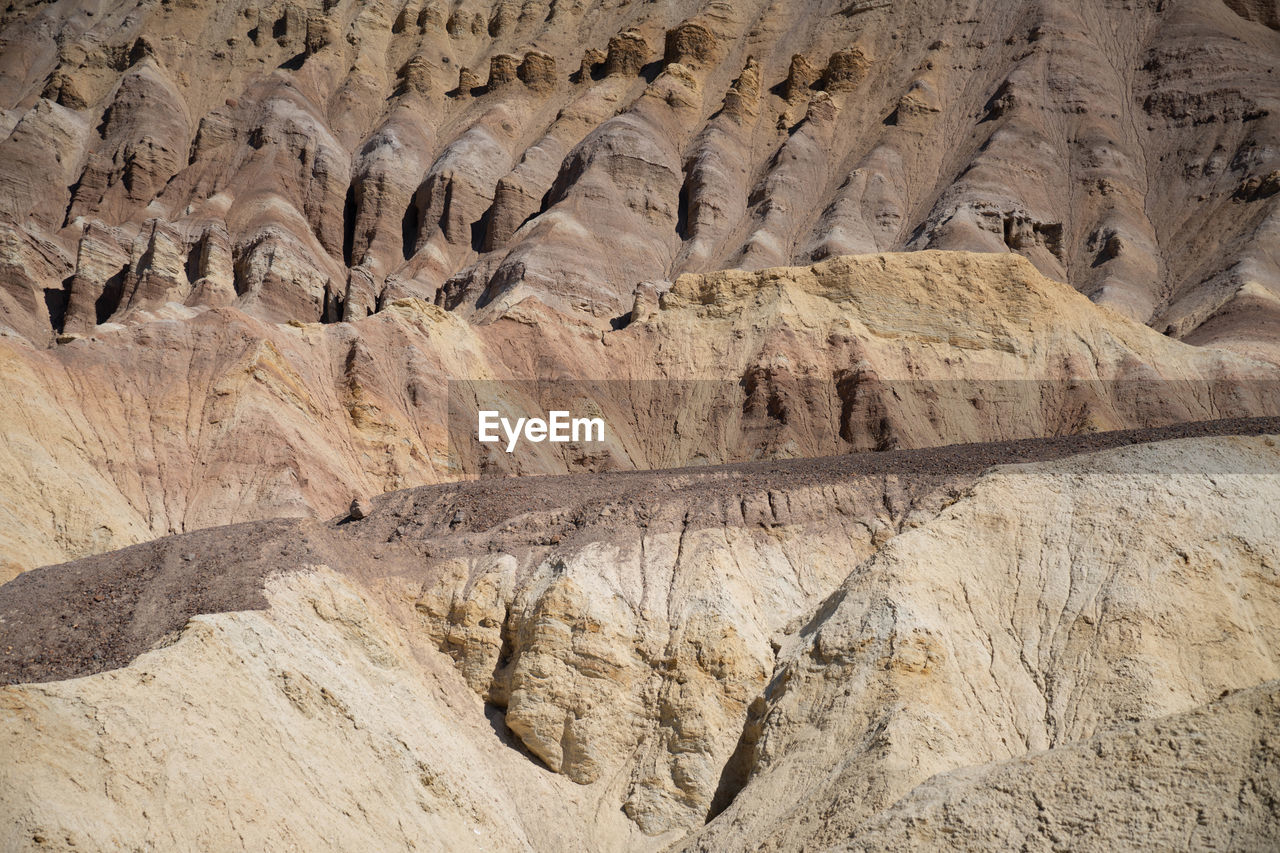 full frame shot of rock formations