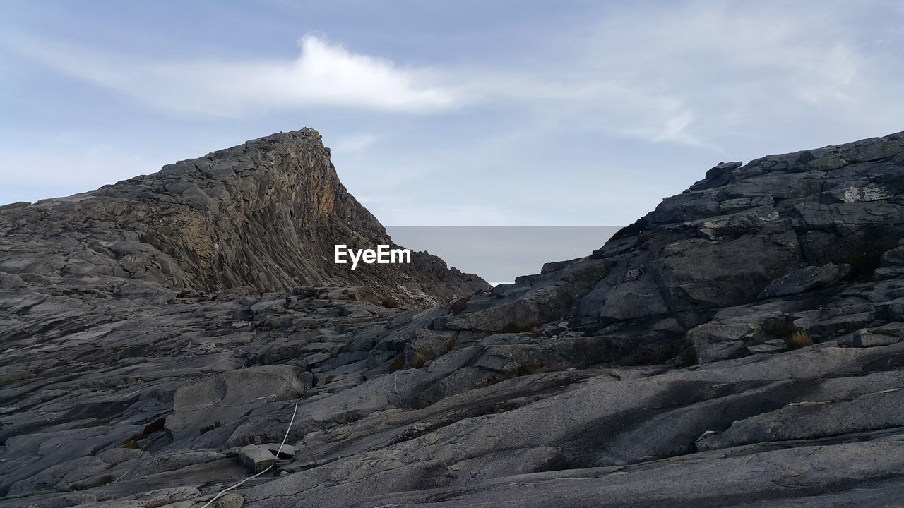 SCENIC VIEW OF ROCK FORMATIONS AGAINST SKY