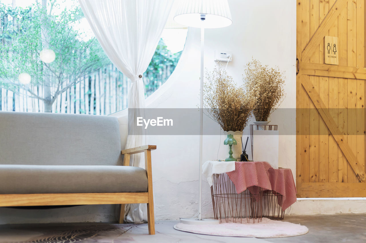 interior of bedroom at home