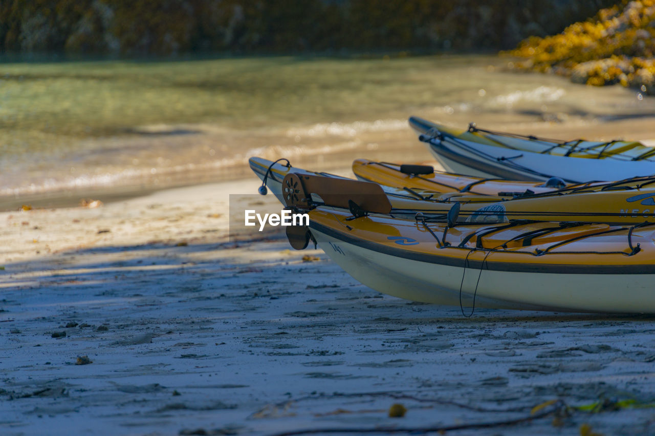 Boats in river