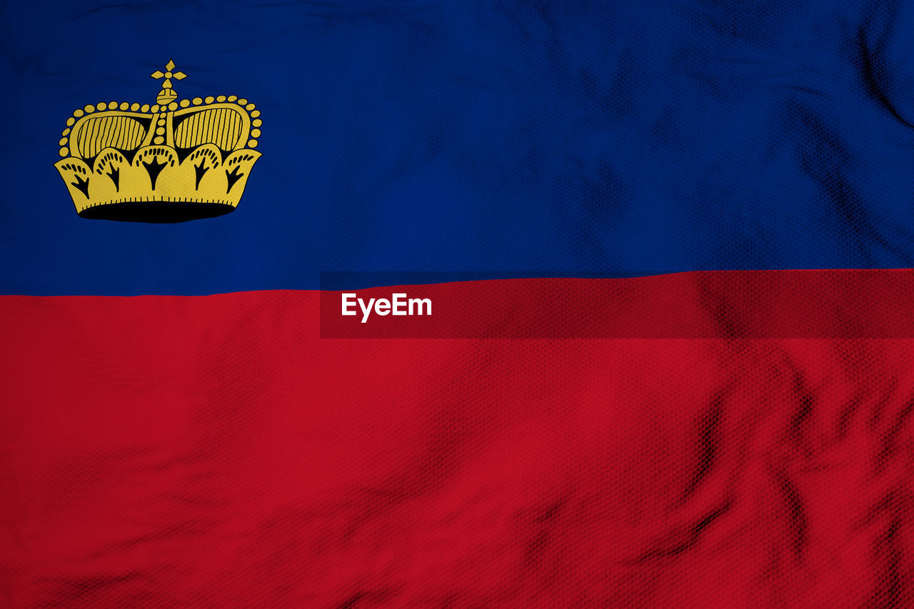 red, flag, no people, blue, textile, maroon