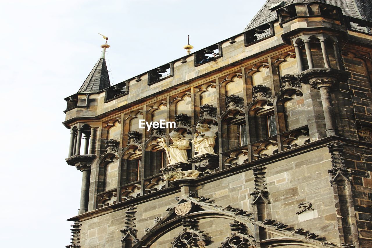 Low angle view of cathedral against sky