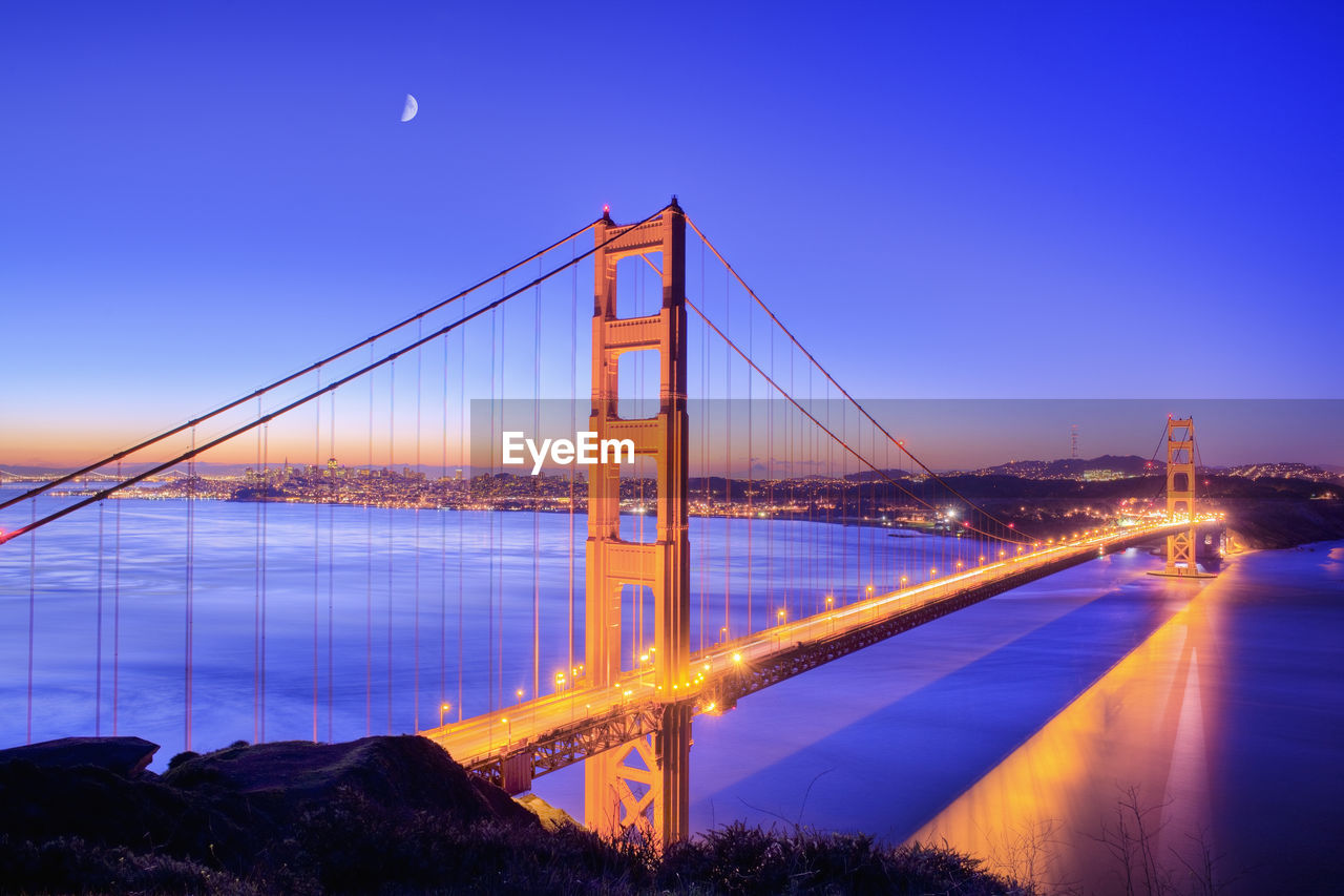 GOLDEN GATE BRIDGE AGAINST SKY