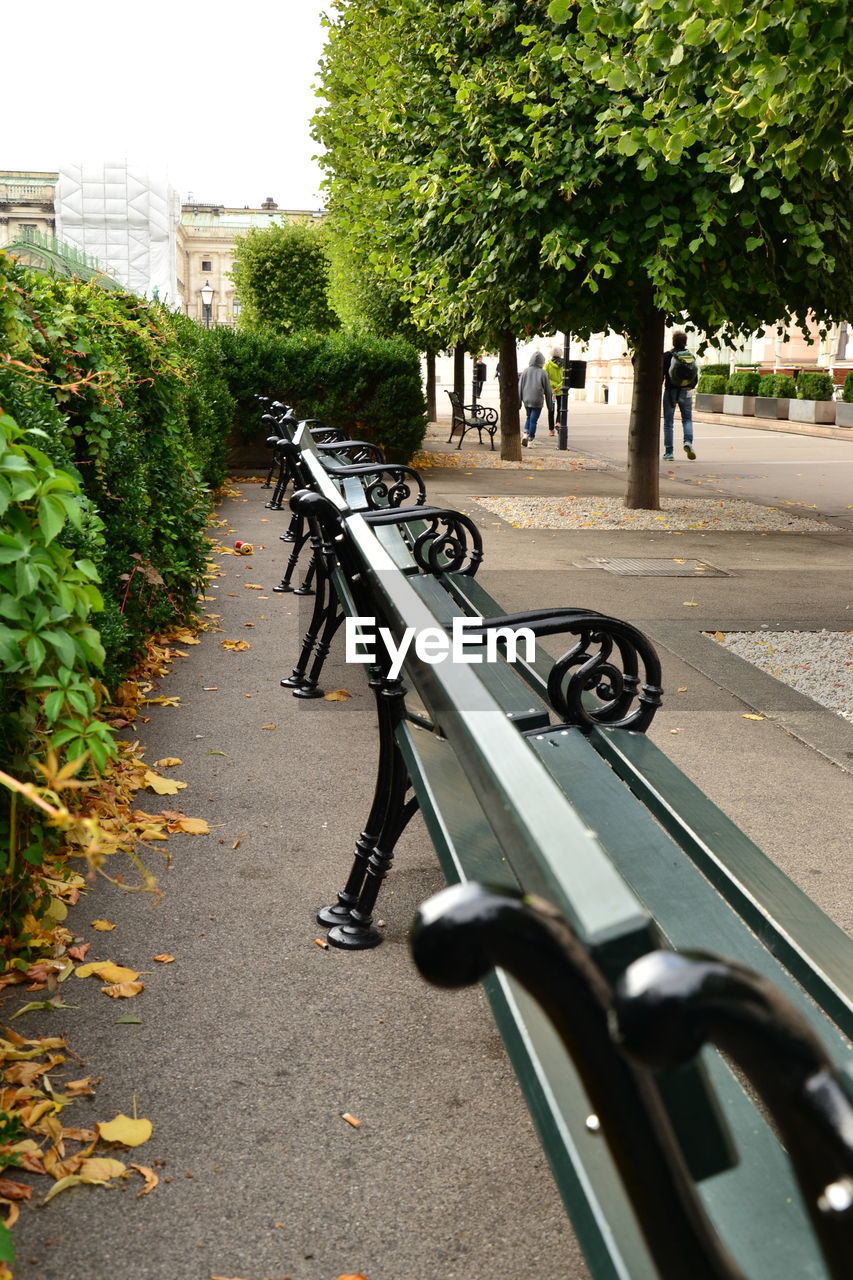 BICYCLES PARKED IN PARK