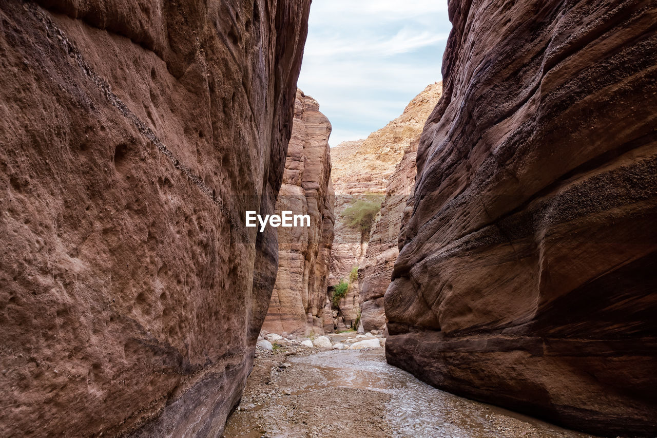 view of rock formations