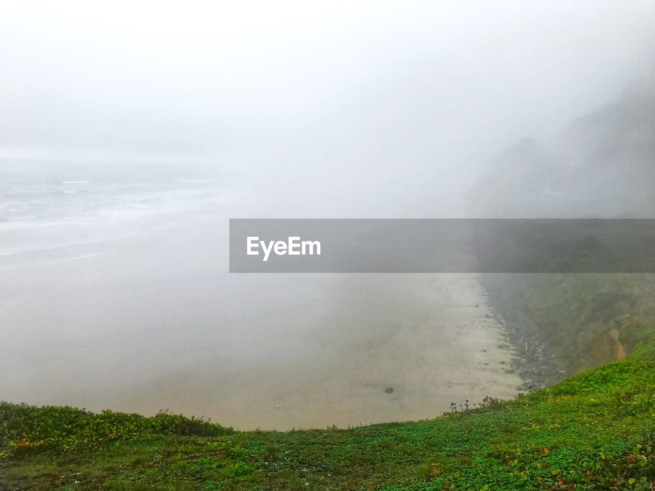 SCENIC VIEW OF FOGGY WEATHER