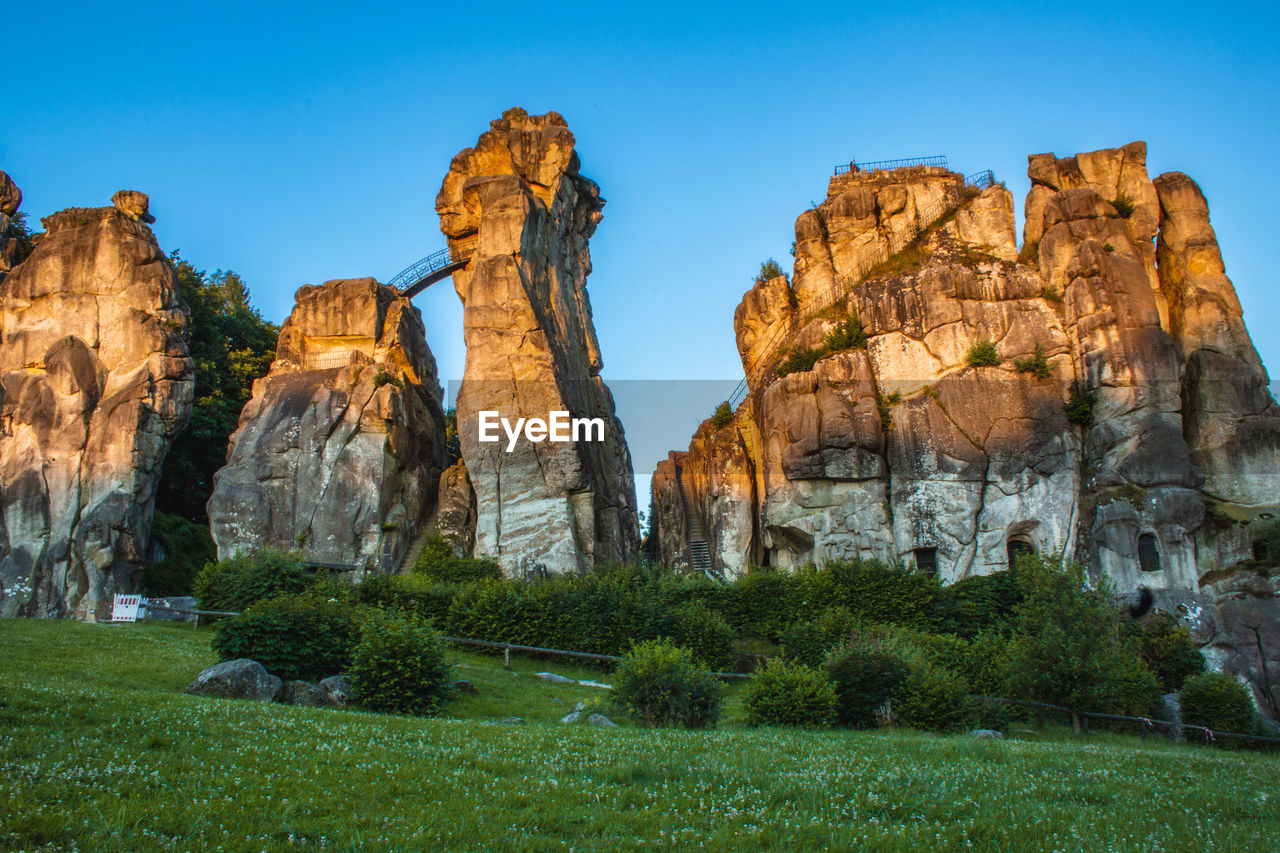 VIEW OF ROCK FORMATION