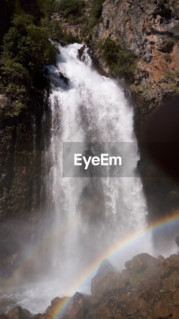 VIEW OF WATERFALL