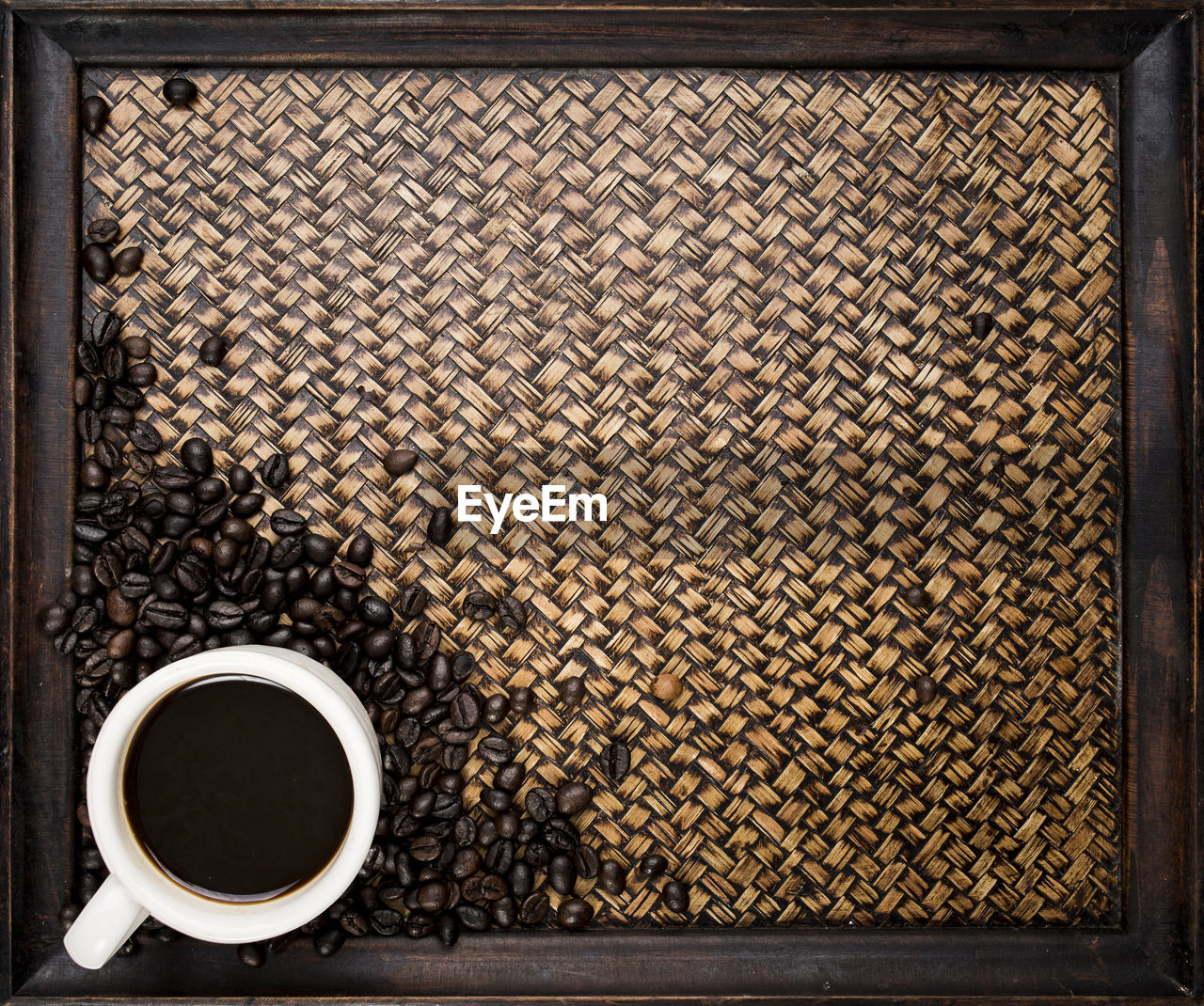 CLOSE-UP OF COFFEE ON TABLE