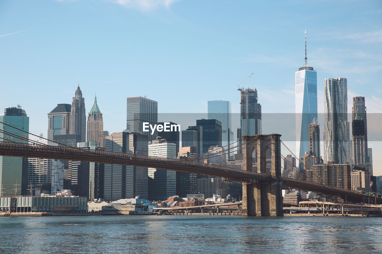 View of city at waterfront