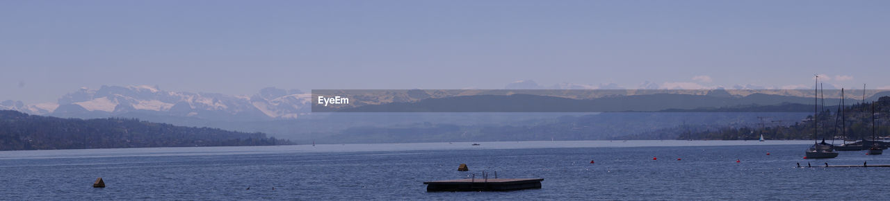 PANORAMIC VIEW OF SEA AGAINST SKY