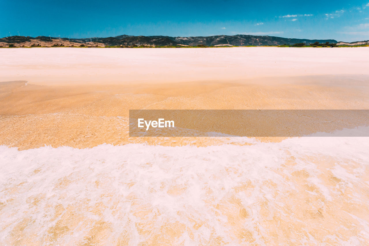 scenic view of beach