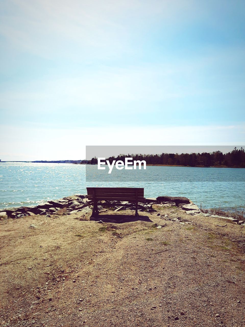 water, sky, sea, shore, beach, body of water, horizon, tranquility, land, tranquil scene, nature, scenics - nature, beauty in nature, ocean, coast, no people, day, horizon over water, bay, seat, sand, morning, idyllic, cloud, non-urban scene, outdoors, absence, reflection, sunlight, wave, empty, blue, chair