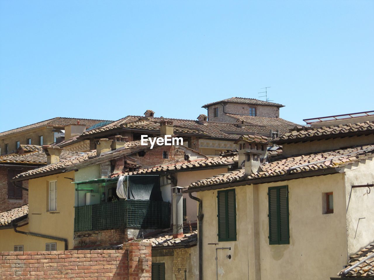 Houses in village