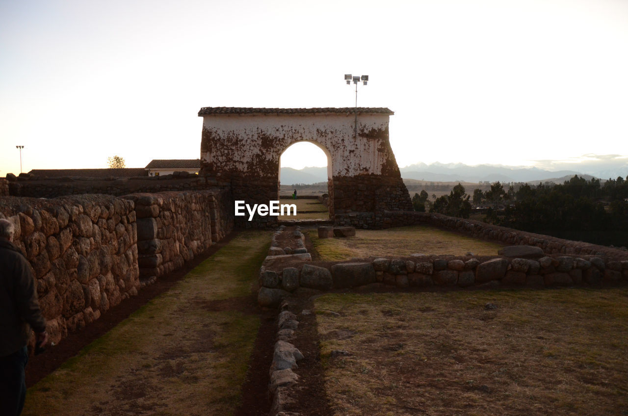 View of an archway