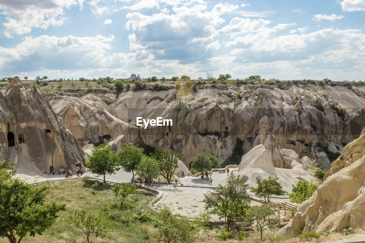 Panoramic view of landscape against sky