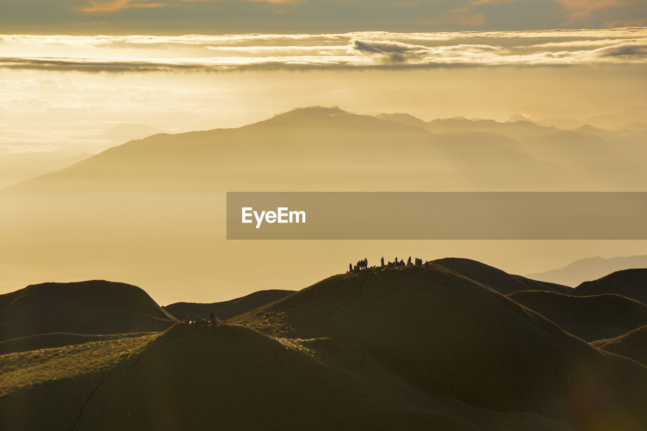 Landscape against the sky