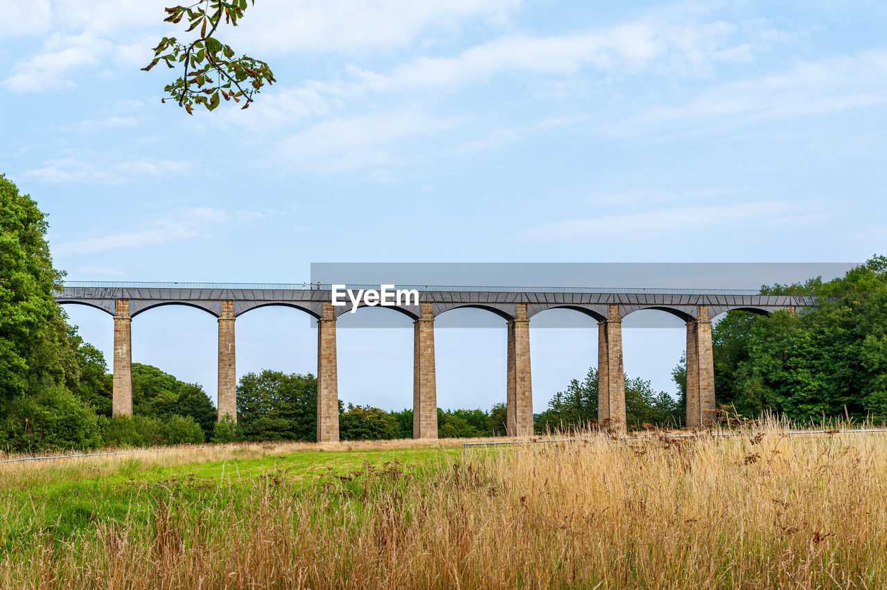 ARCH BRIDGE OVER FIELD