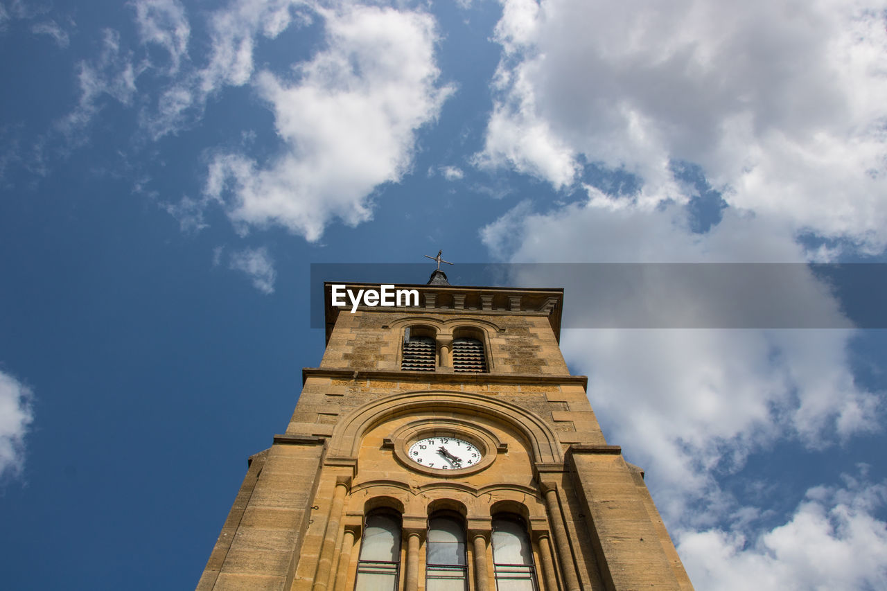 Top of a village steeple