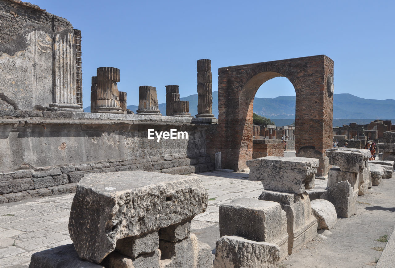 view of old ruins