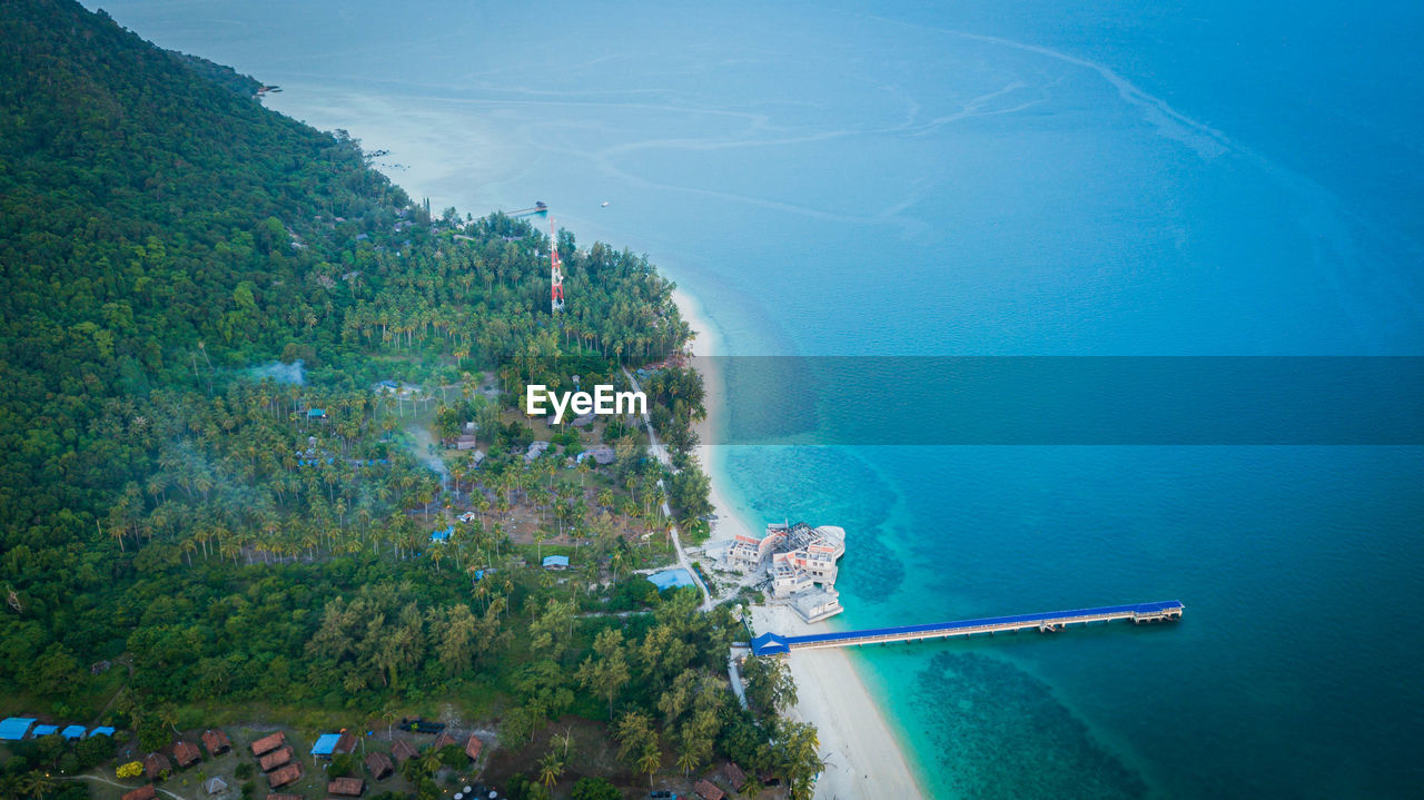 water, sea, aerial view, land, nature, coast, high angle view, aerial photography, scenics - nature, beauty in nature, beach, transportation, environment, nautical vessel, tree, plant, travel, coastline, travel destinations, landscape, outdoors, blue, day, bay, terrain, mode of transportation, island, ocean, tourism, sports, tranquility, holiday, no people, vacation, trip, architecture, cliff