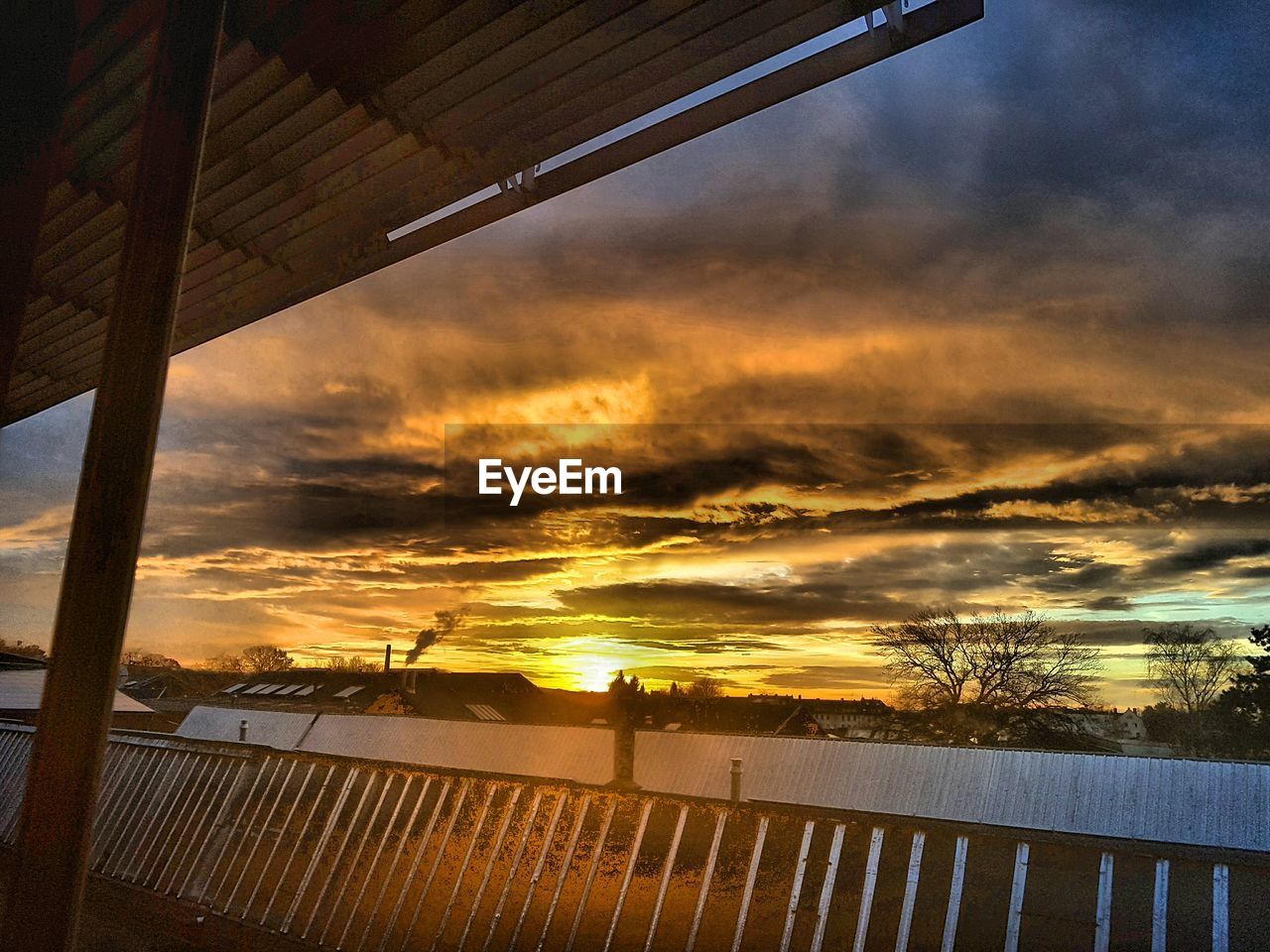 SCENIC VIEW OF SKY DURING SUNSET