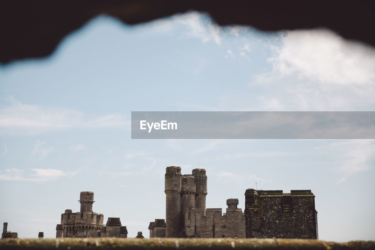 View of arundel castle against the sky