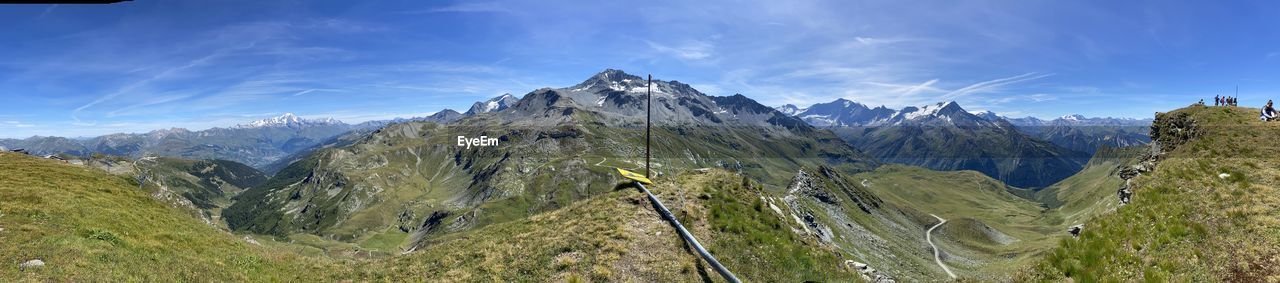 Panoramic view of landscape against sky