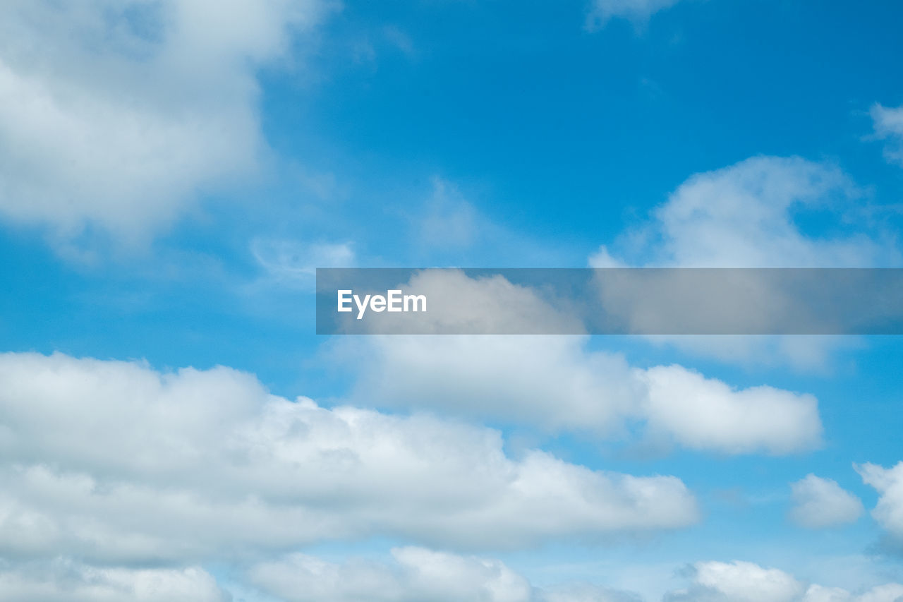 LOW ANGLE VIEW OF BLUE SKY