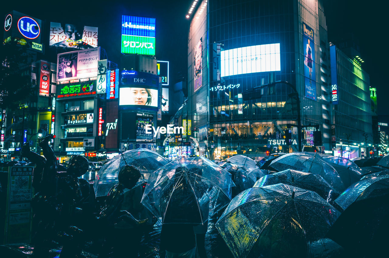 CROWD AT NIGHT