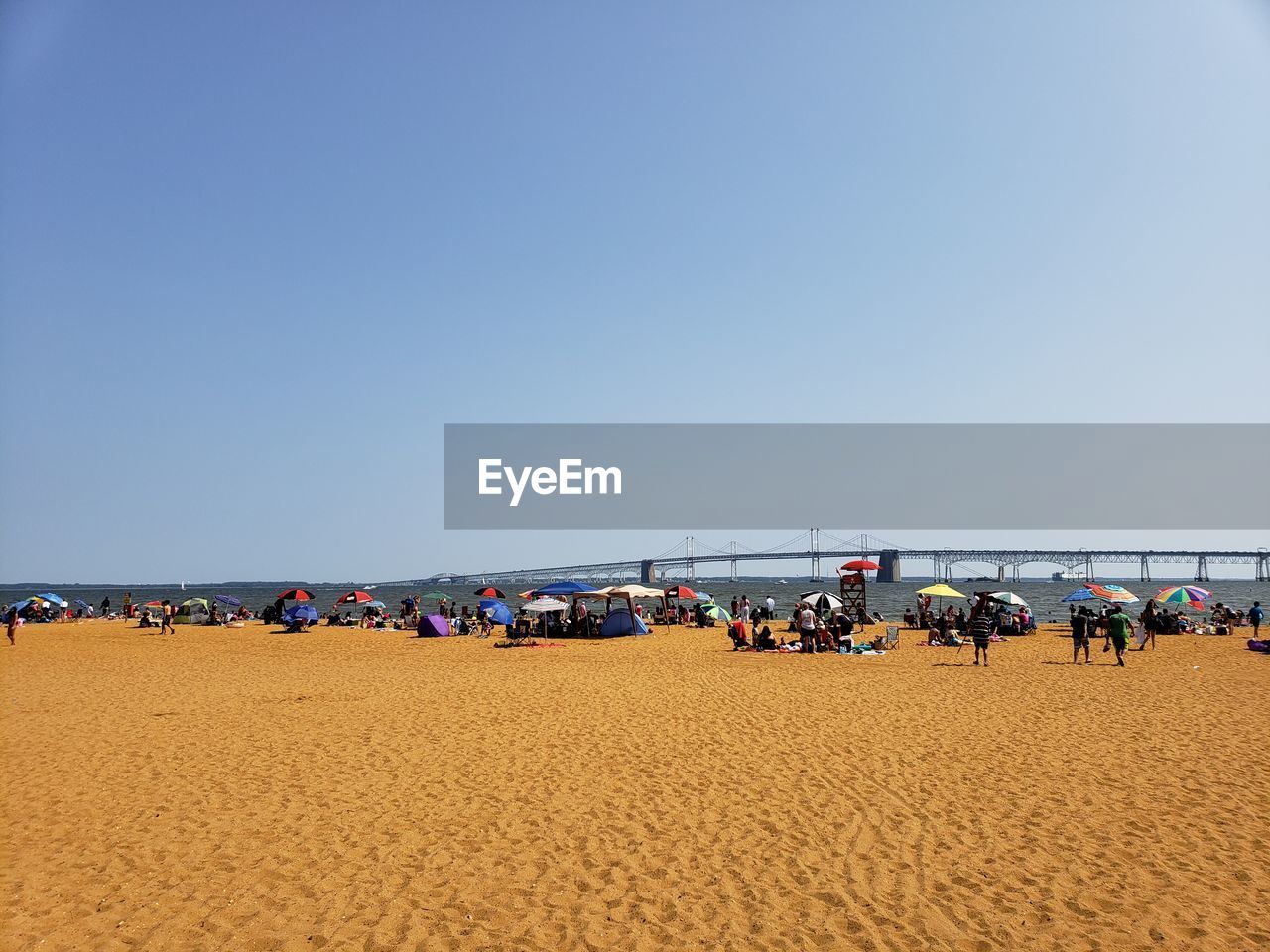 GROUP OF PEOPLE ON BEACH