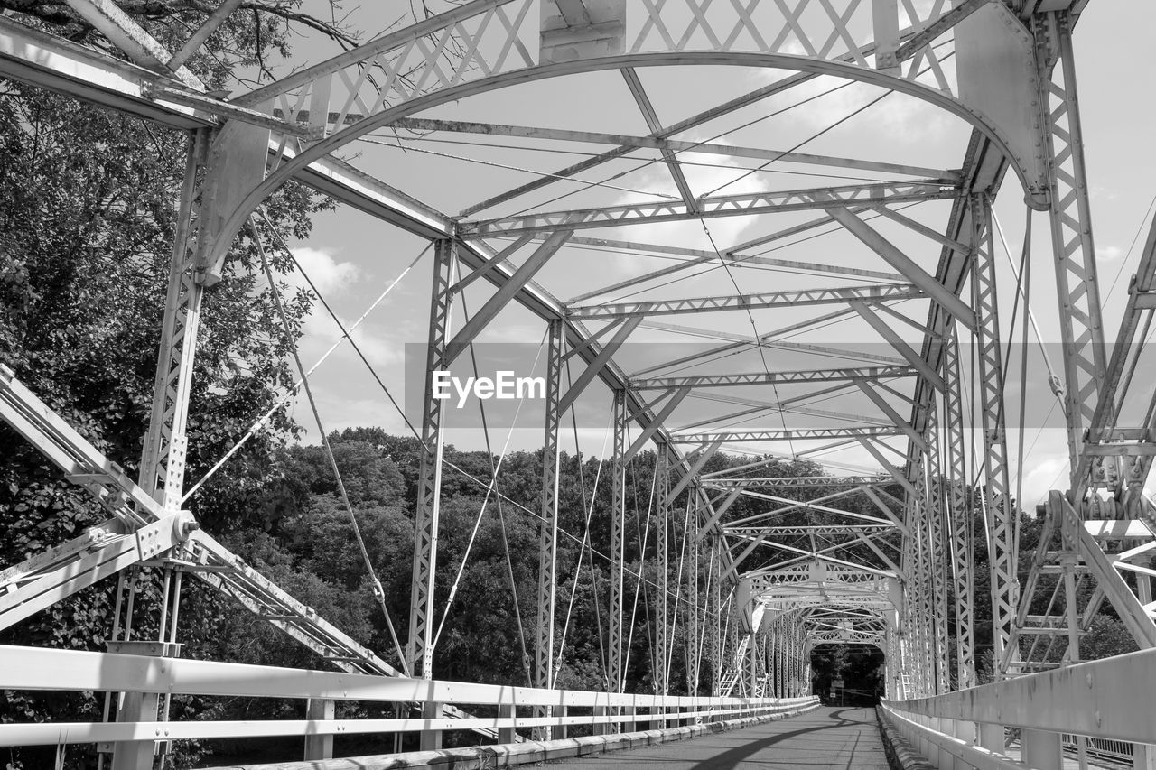 REAR VIEW OF BRIDGE AGAINST SKY